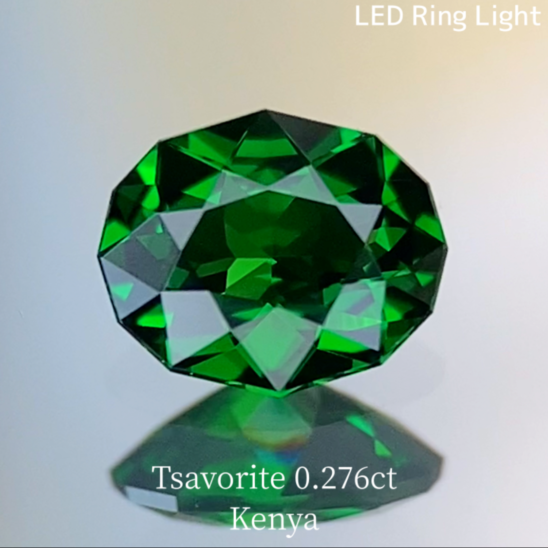 Tsavorite (Grossular Garnet) 0.276ct / Kenya