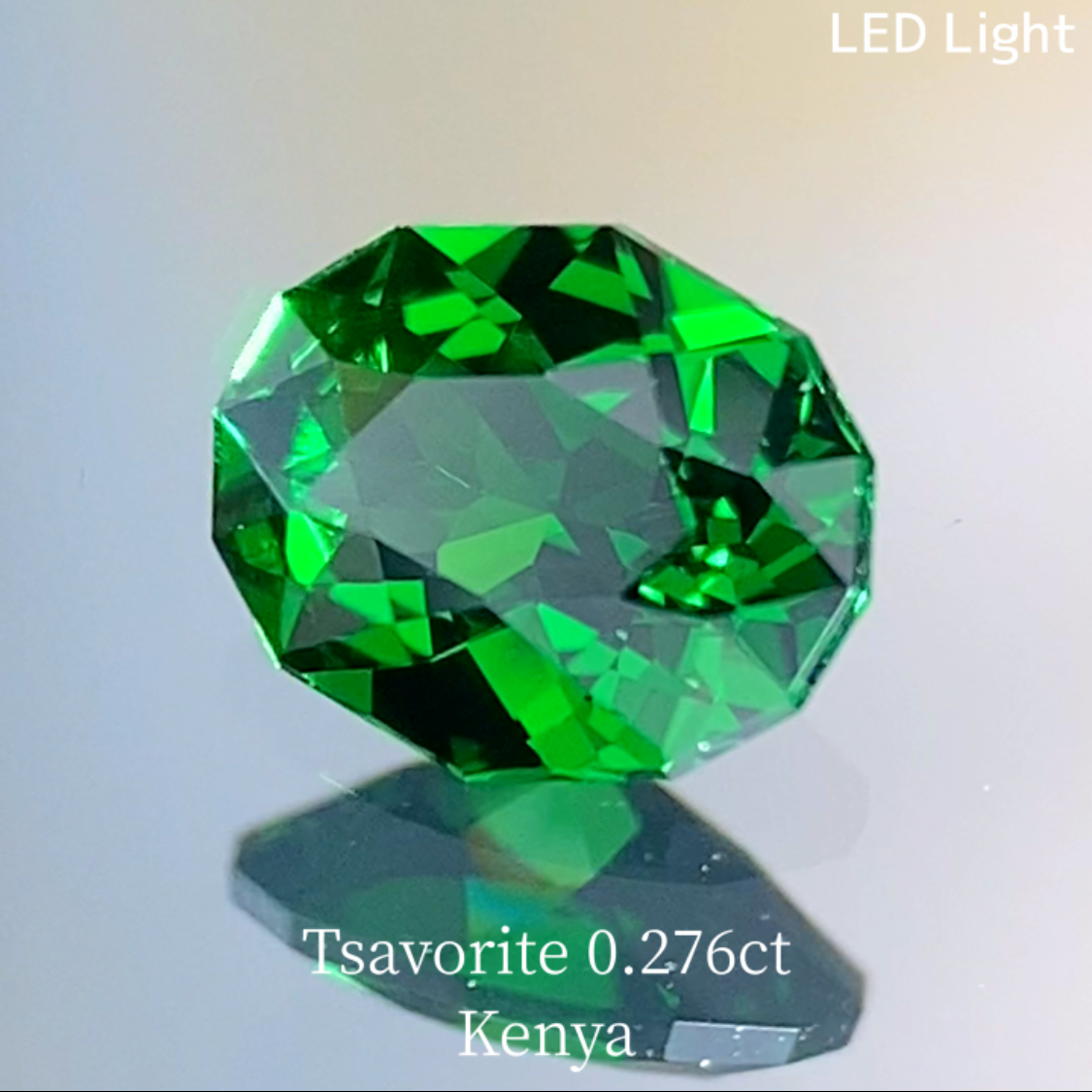 Tsavorite (Grossular Garnet) 0.276ct / Kenya