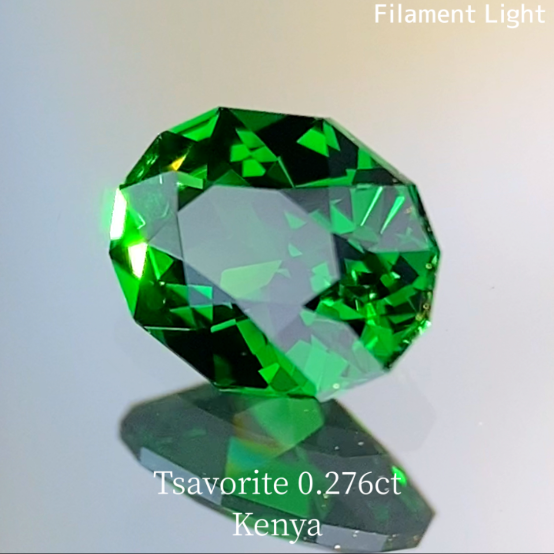 Tsavorite (Grossular Garnet) 0.276ct / Kenya