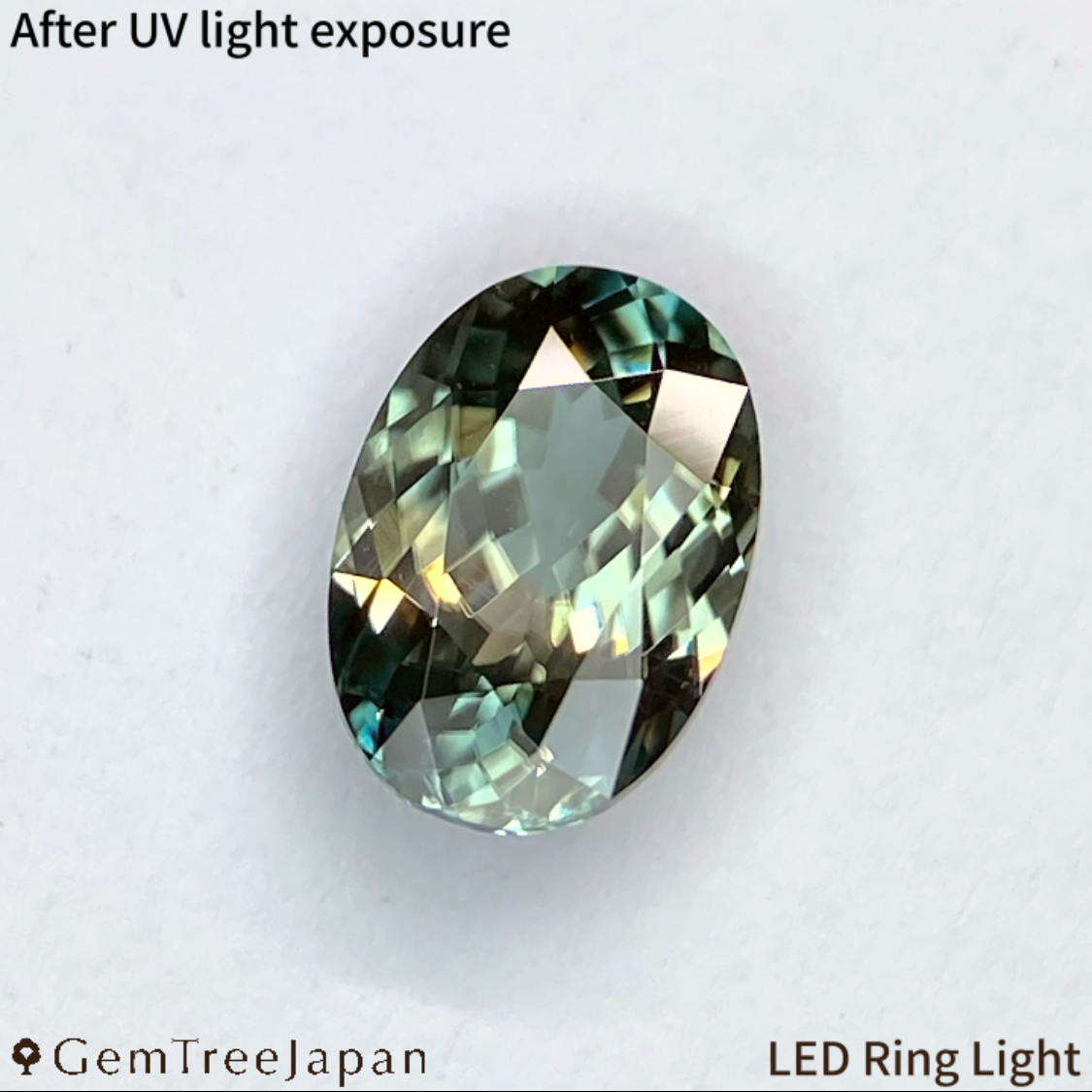 UV Tenebrescent Zircon 1.071ct / Cambodia