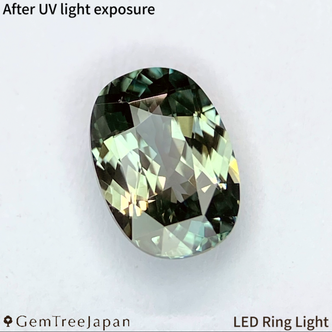 UV Tenebrescent Zircon 1.083ct / Cambodia