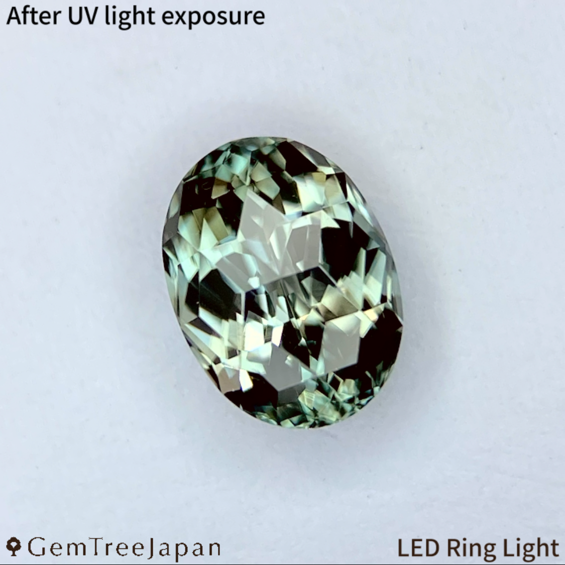 UV Tenebrescent Zircon 1.025ct / Cambodia