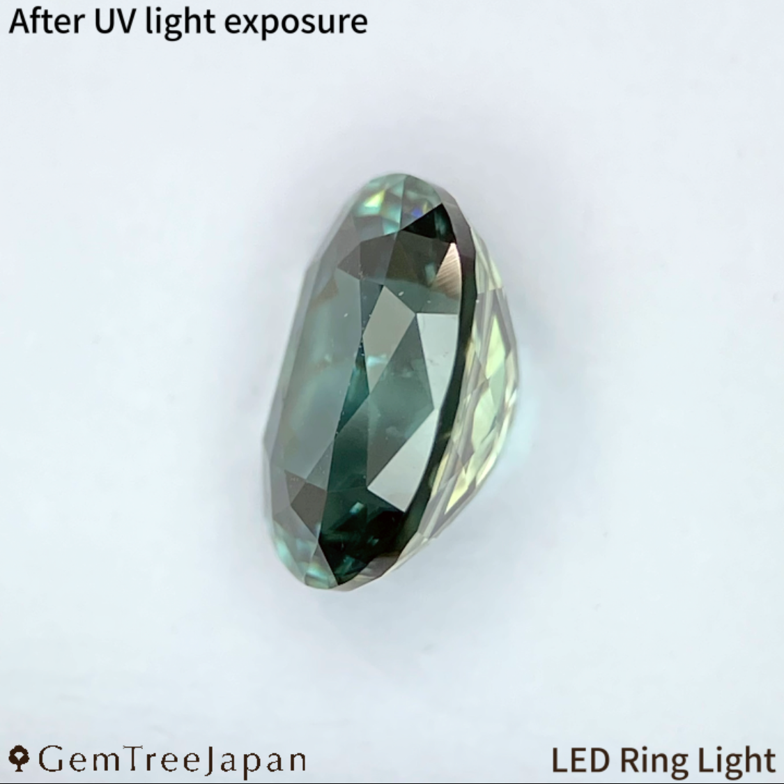 UV Tenebresent Zircon 1.168ct / Cambodia