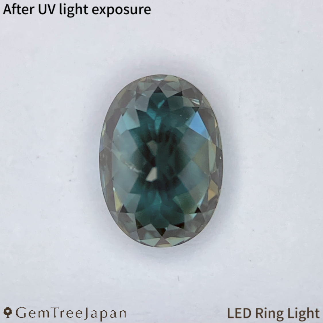 UV Tenebresent Zircon 1.256ct / Cambodia (UV Tenebrescence)