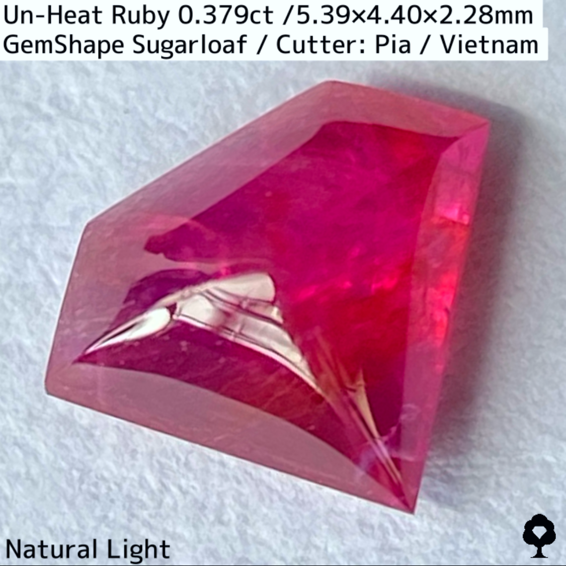 Ruby 0.379ct / Vietnam