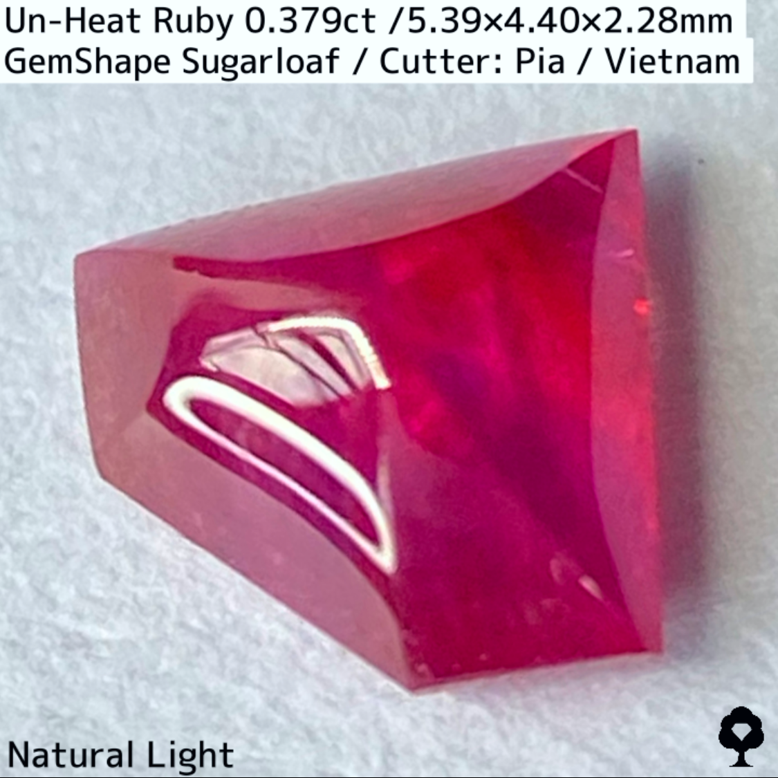 Ruby 0.379ct / Vietnam