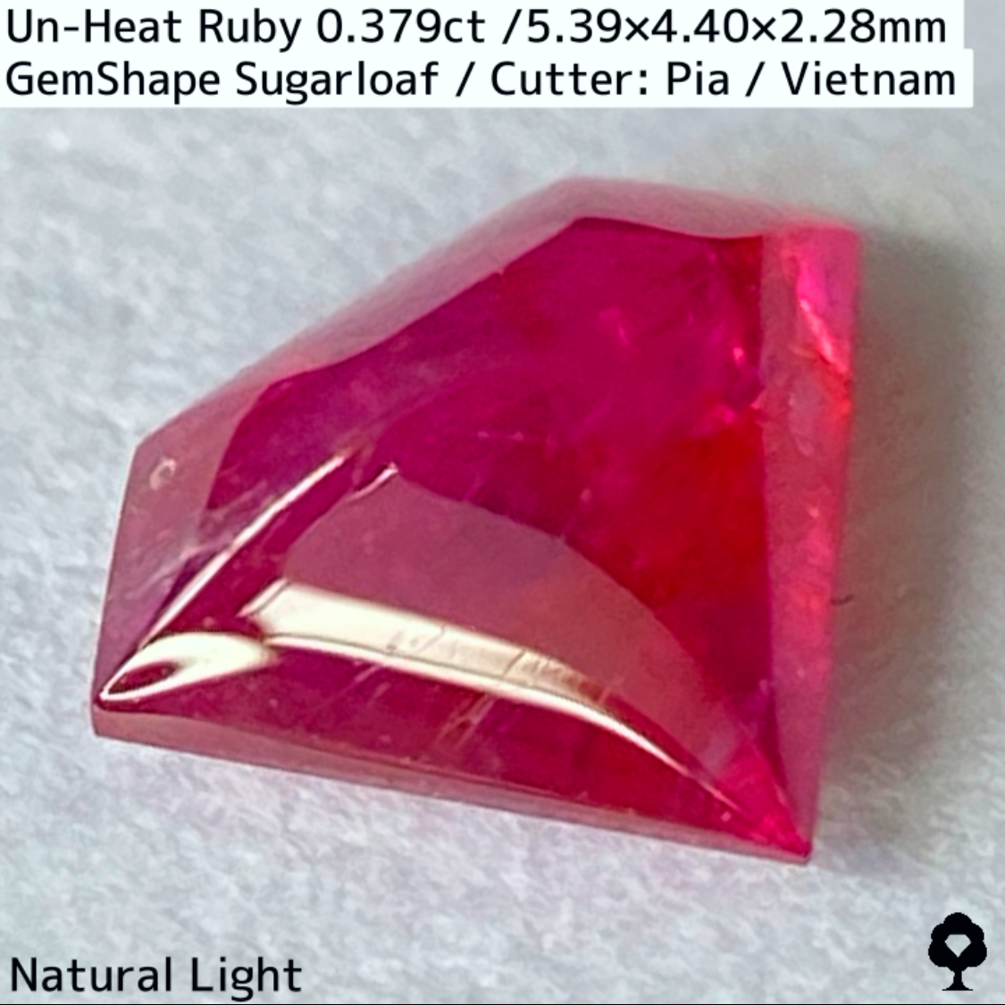 Ruby 0.379ct / Vietnam