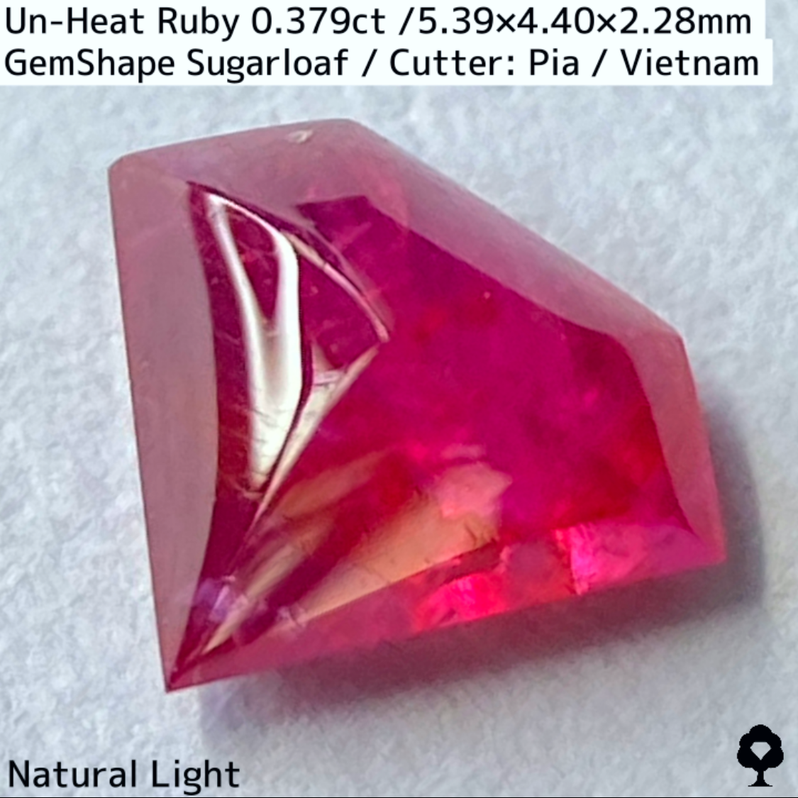 Ruby 0.379ct / Vietnam