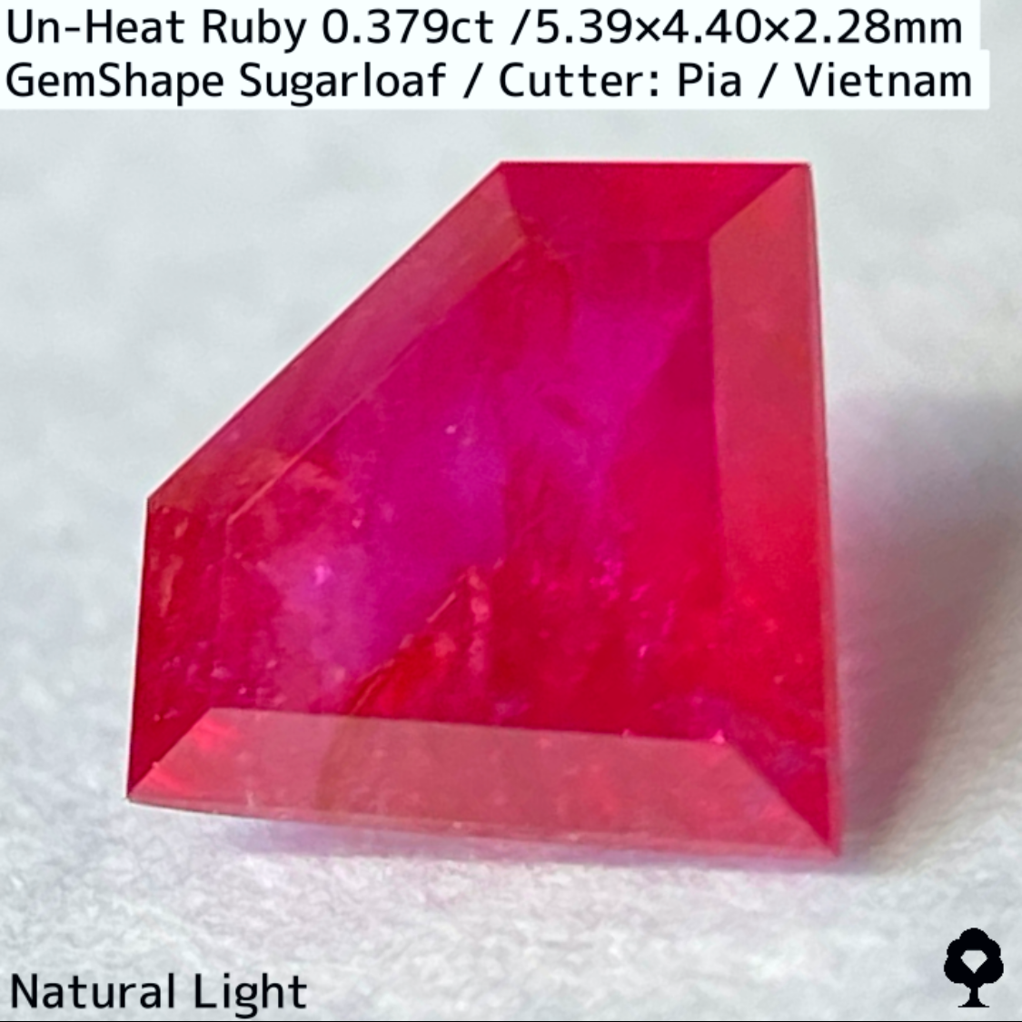 Ruby 0.379ct / Vietnam