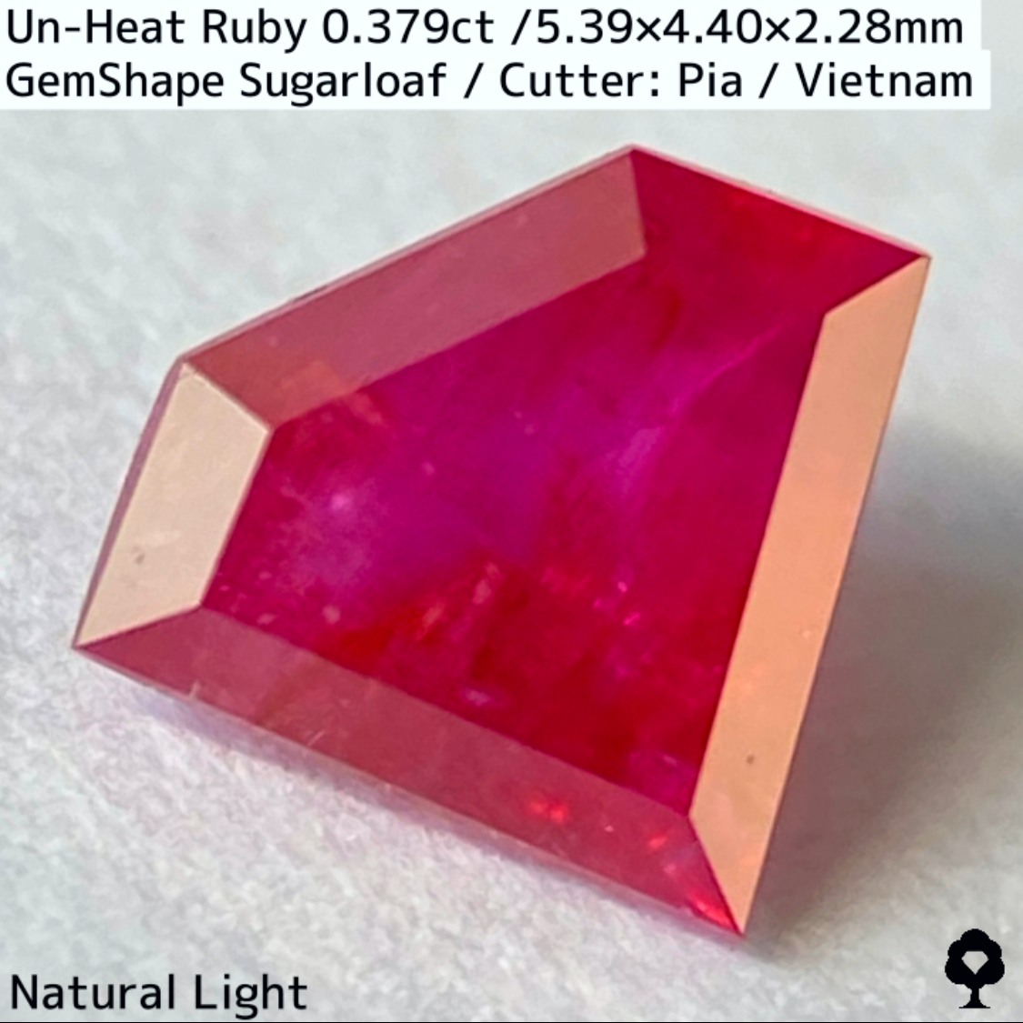 Ruby 0.379ct / Vietnam