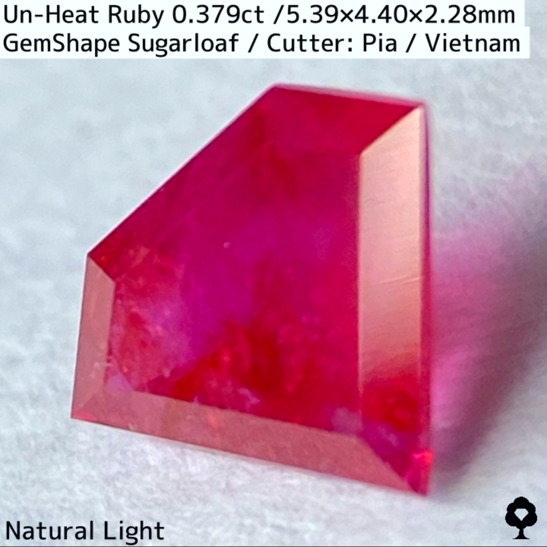 Ruby 0.379ct / Vietnam