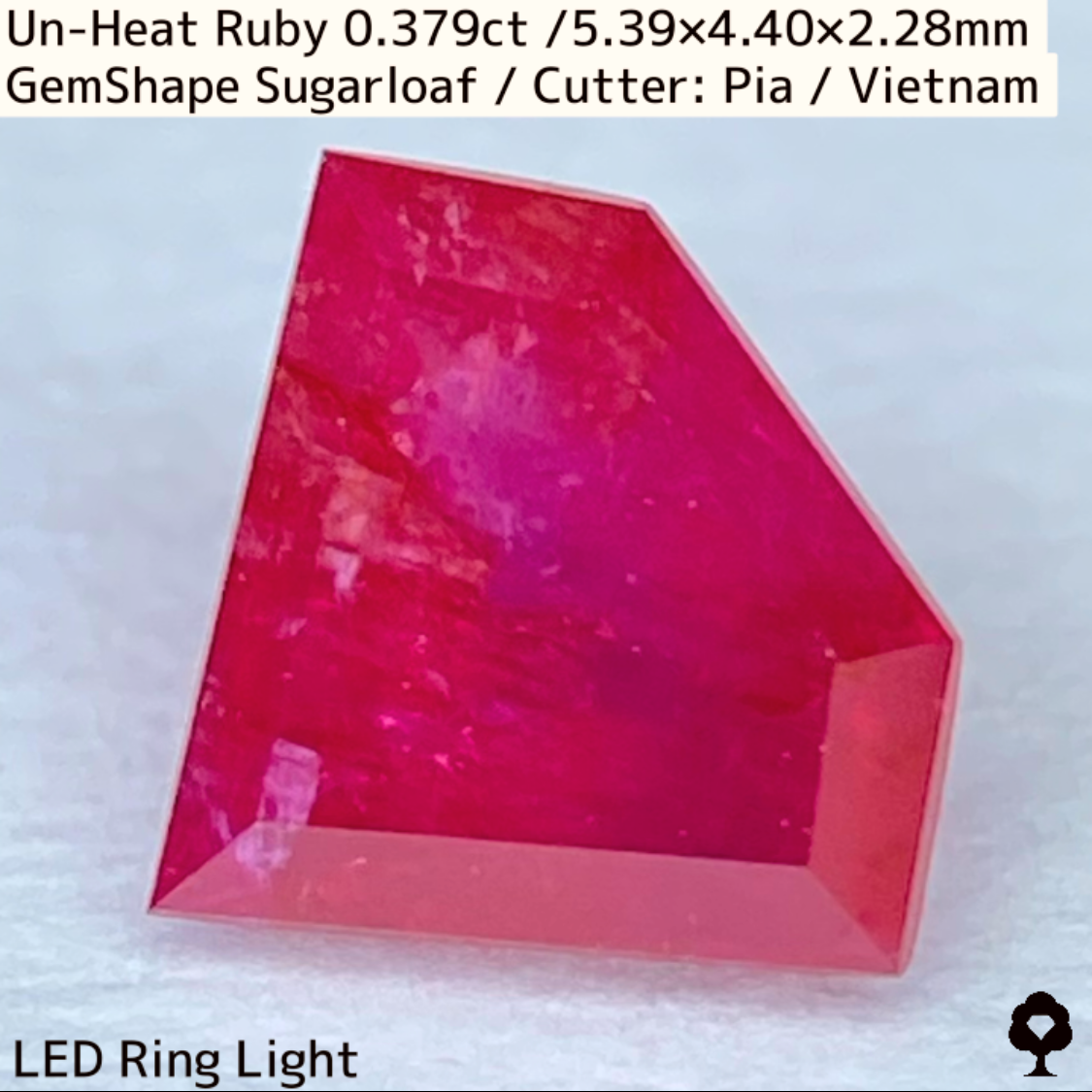 Ruby 0.379ct / Vietnam
