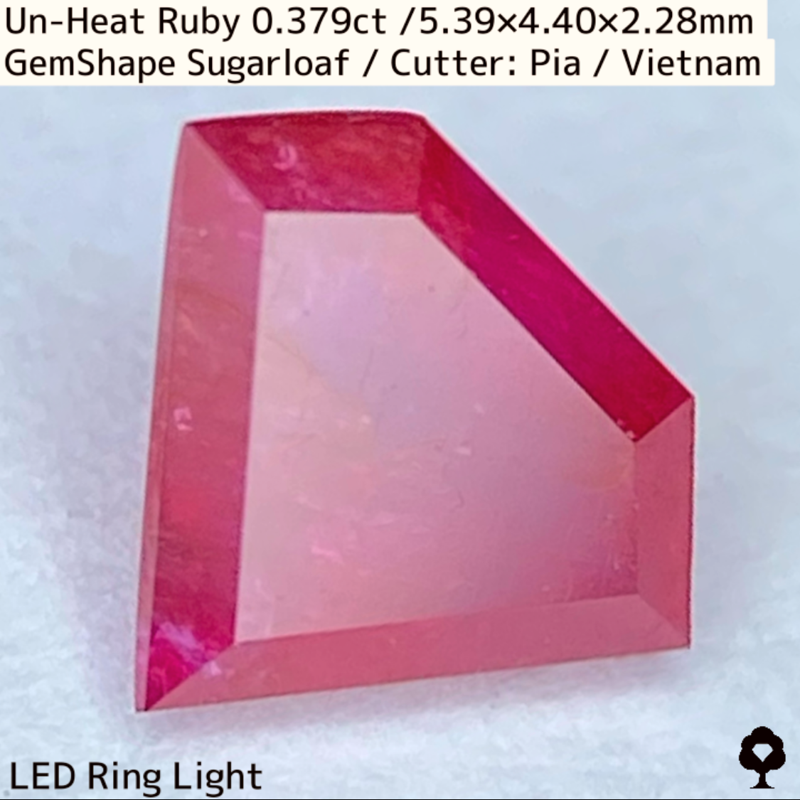 Ruby 0.379ct / Vietnam