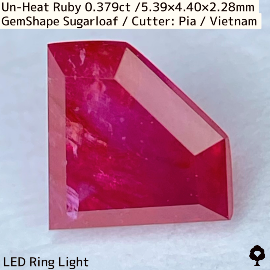 Ruby 0.379ct / Vietnam