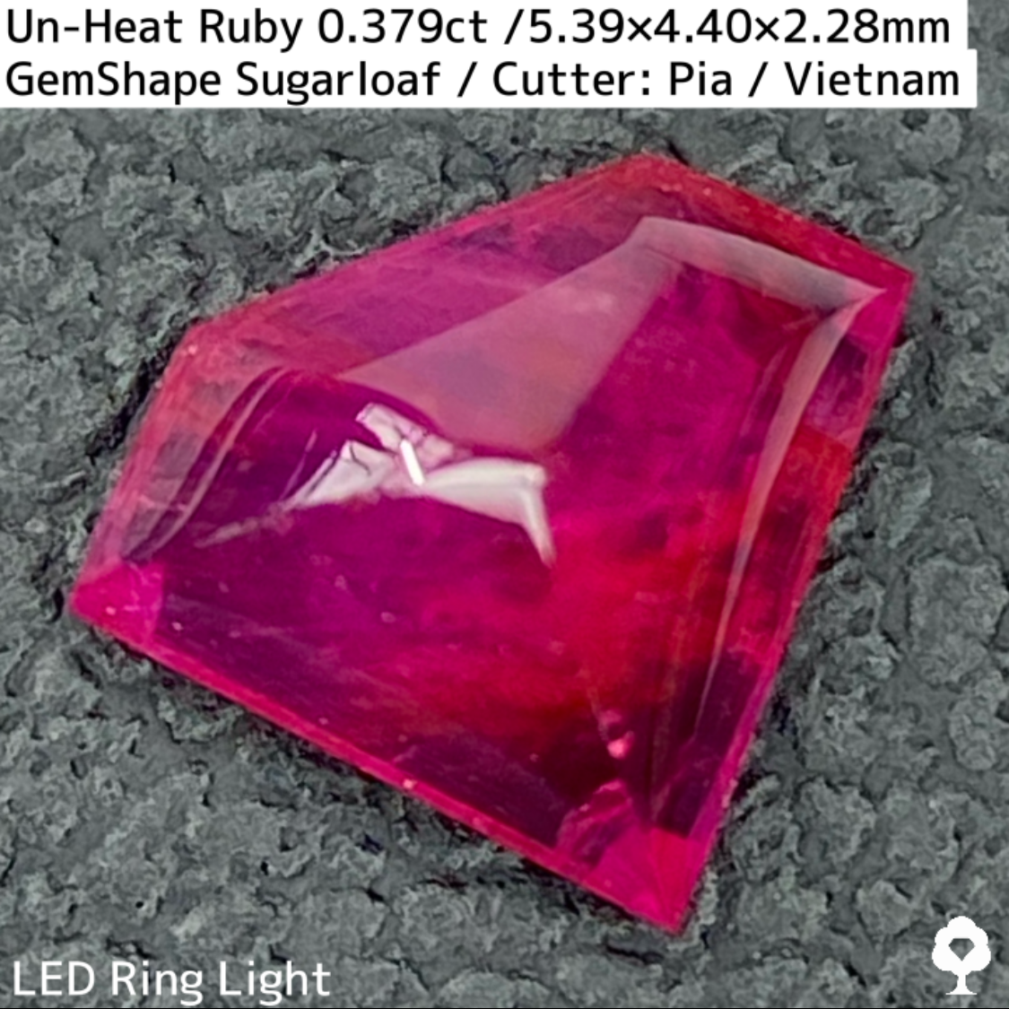 Ruby 0.379ct / Vietnam