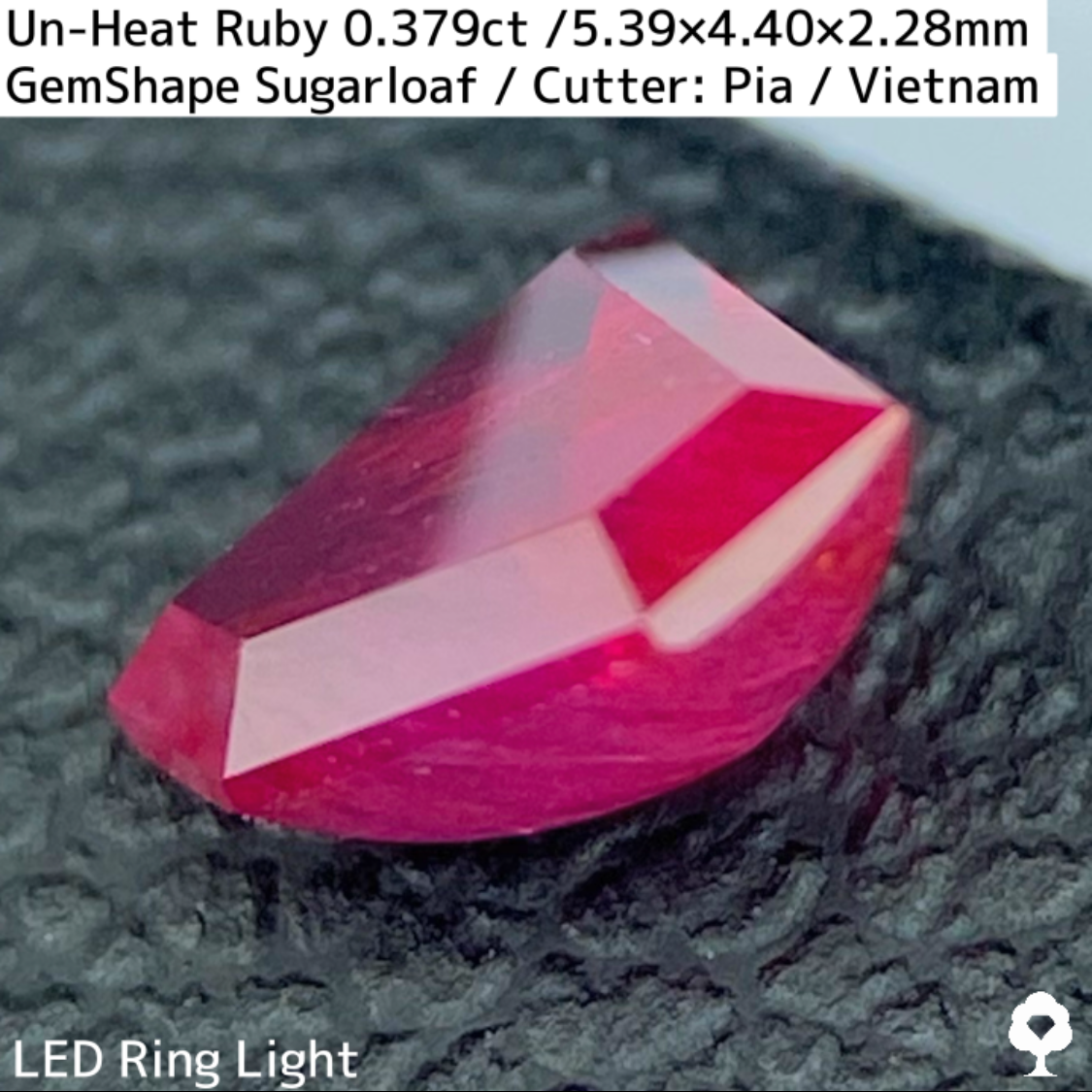 Ruby 0.379ct / Vietnam