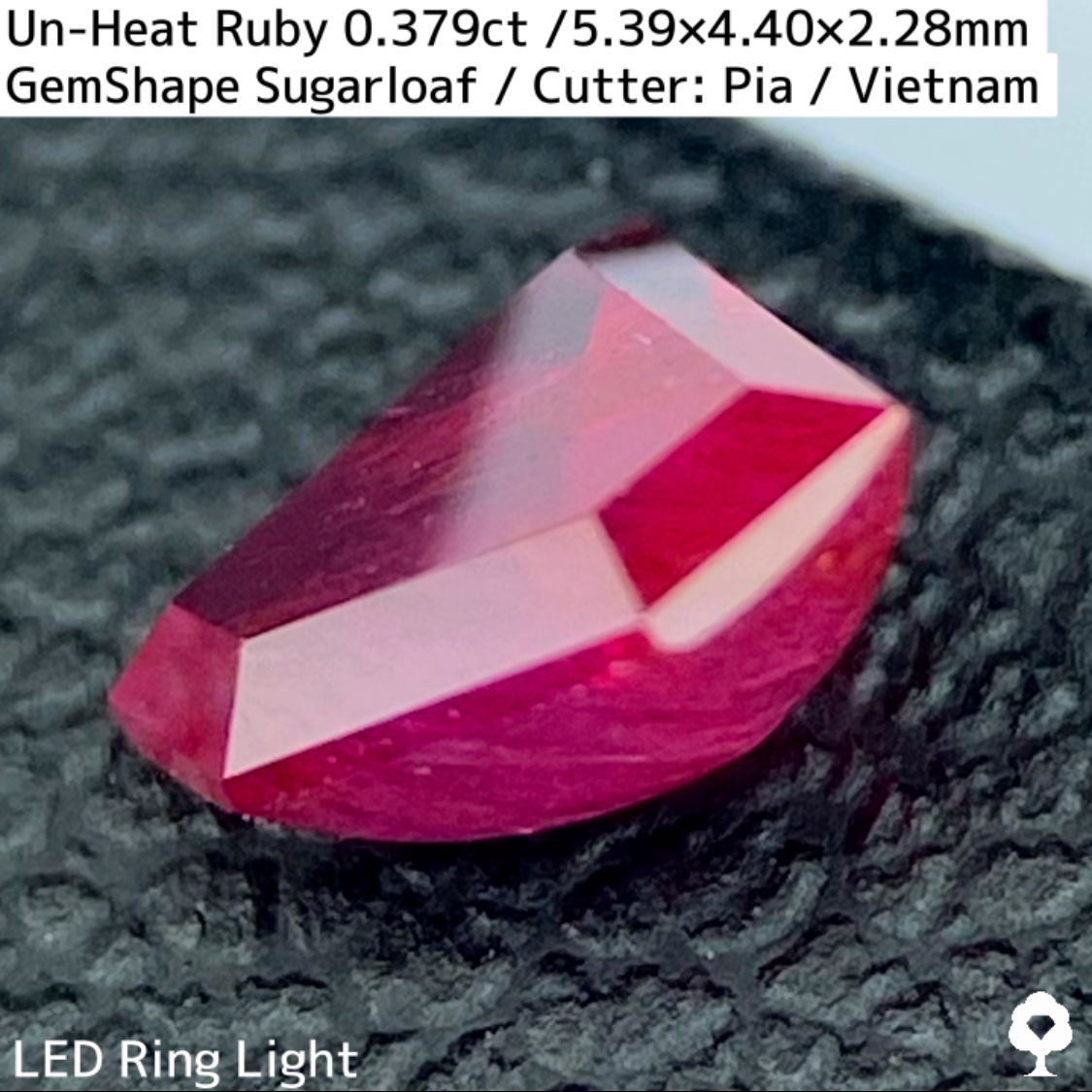 Ruby 0.379ct / Vietnam