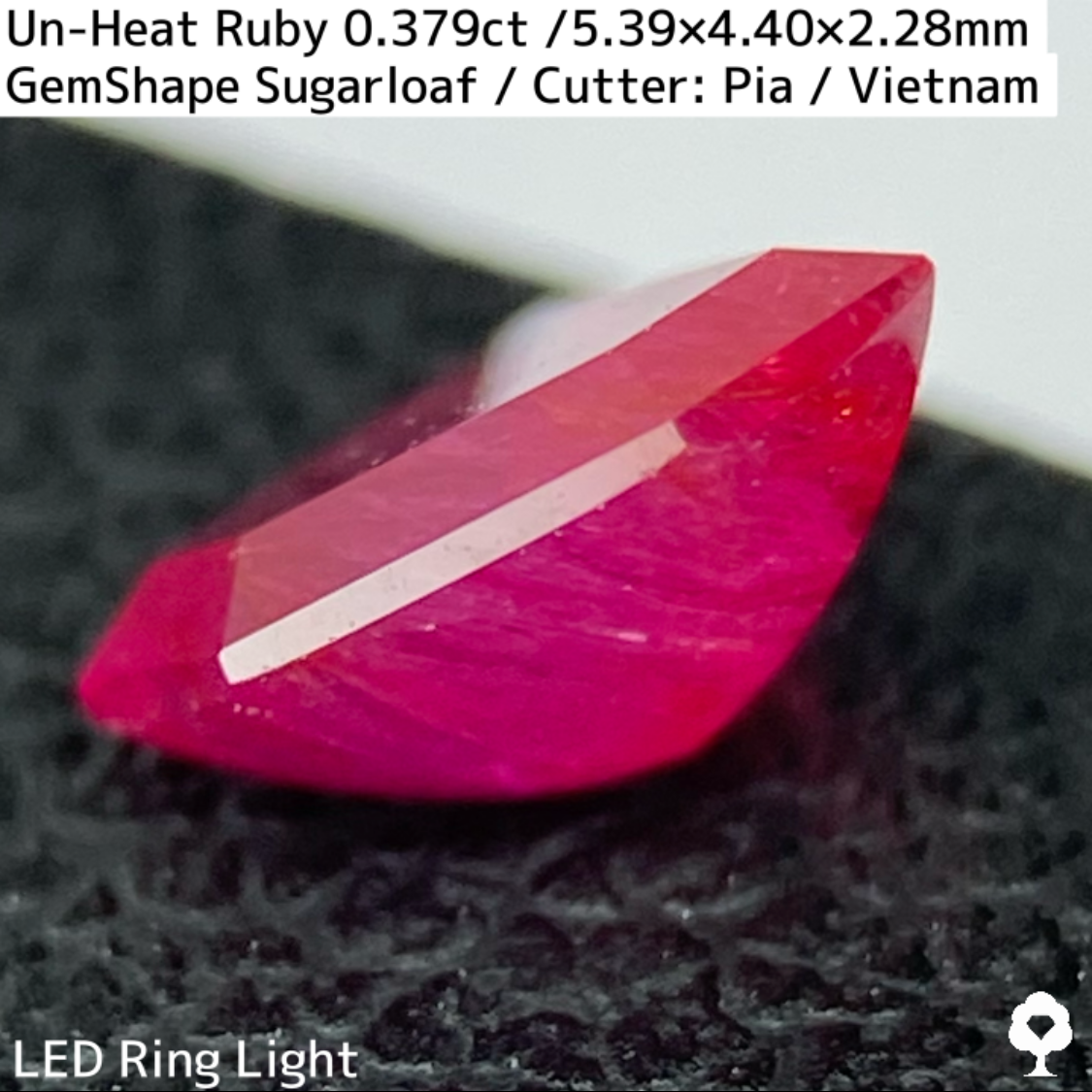 Ruby 0.379ct / Vietnam