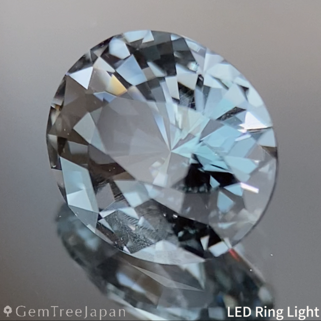 Bluish Grey Spinel 0.986ct / Iron Cobalt / Tanzania