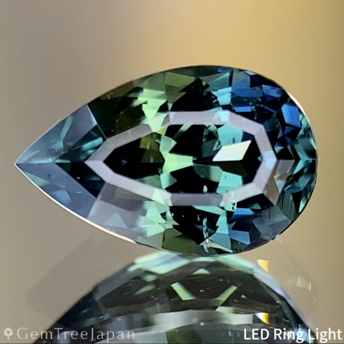 Parti-Color Sapphire 1.23ct / Nigeria