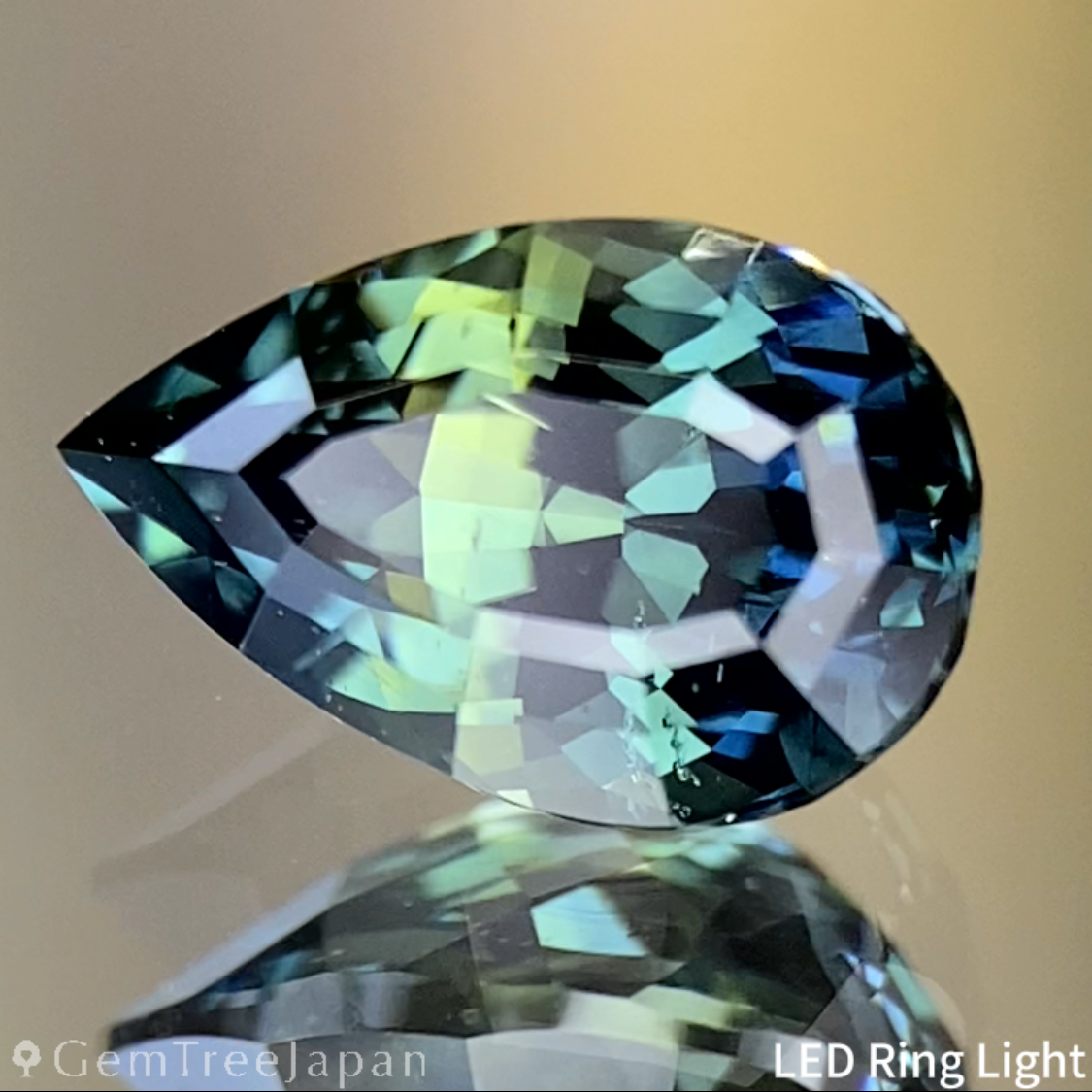 Parti-Color Sapphire 1.23ct / Nigeria
