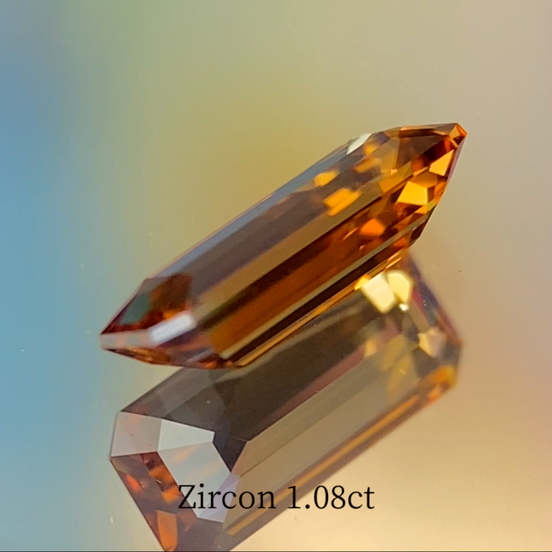 Orange Zircon 1.08ct