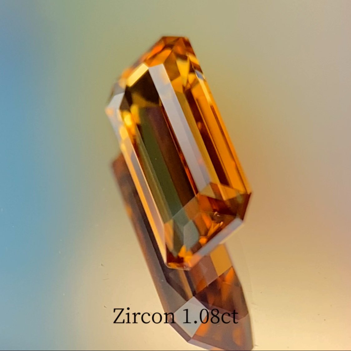 Orange Zircon 1.08ct