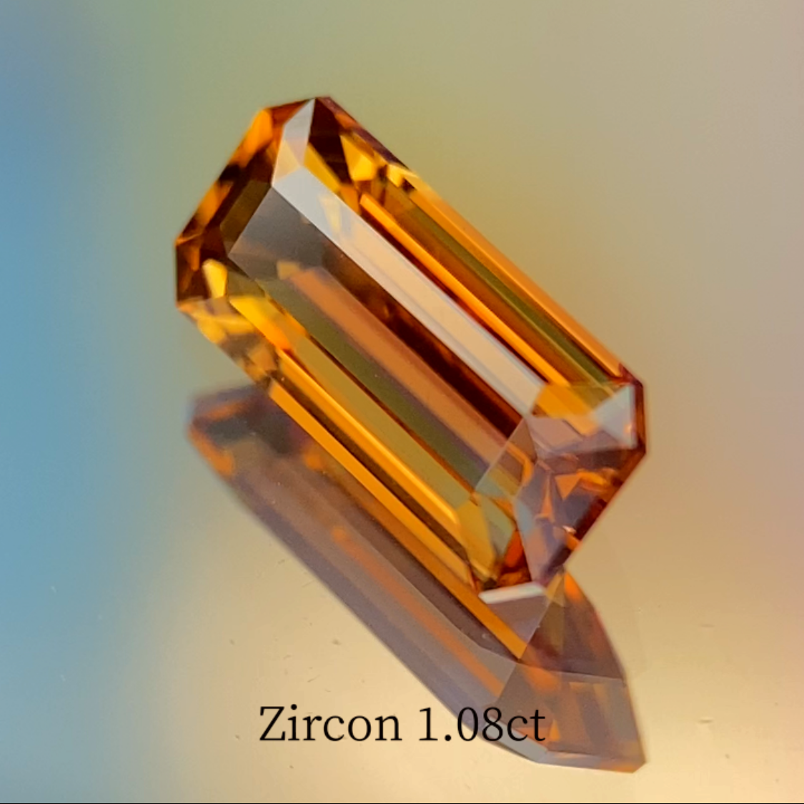 Orange Zircon 1.08ct