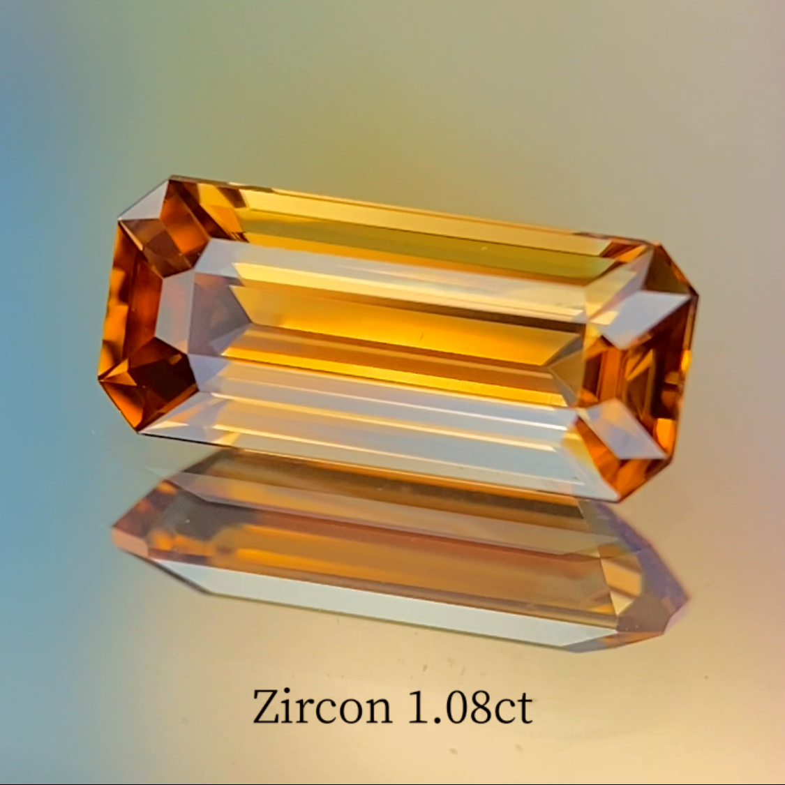 Orange Zircon 1.08ct