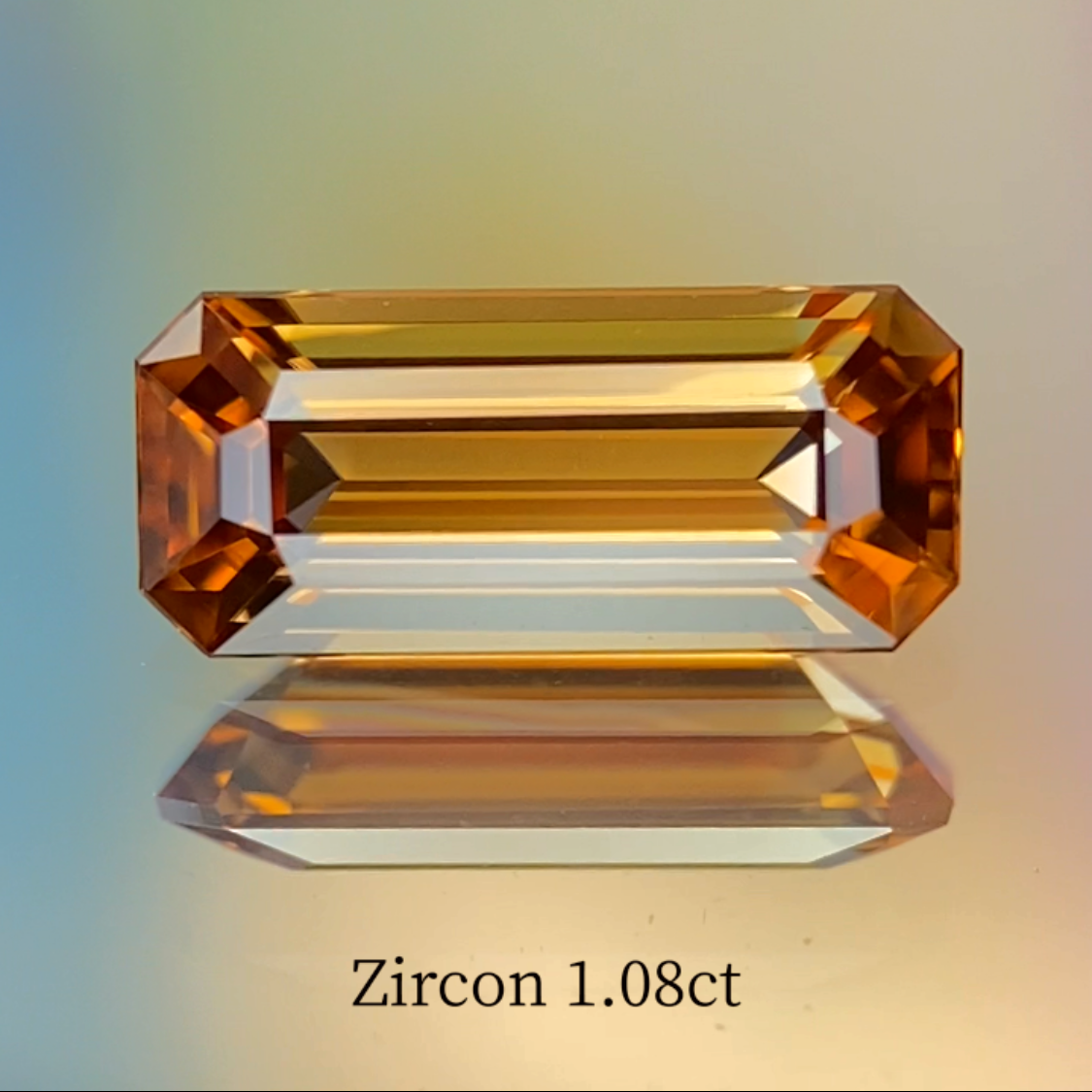 Orange Zircon 1.08ct