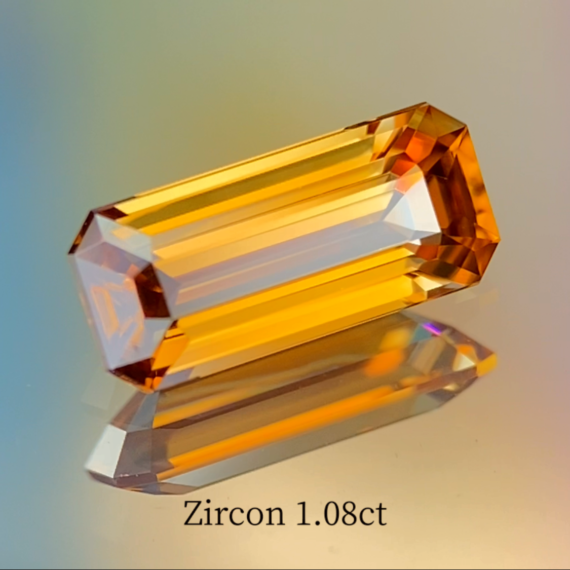 Orange Zircon 1.08ct
