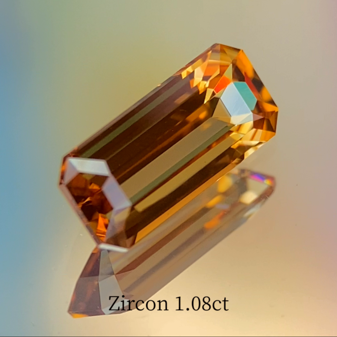 Orange Zircon 1.08ct