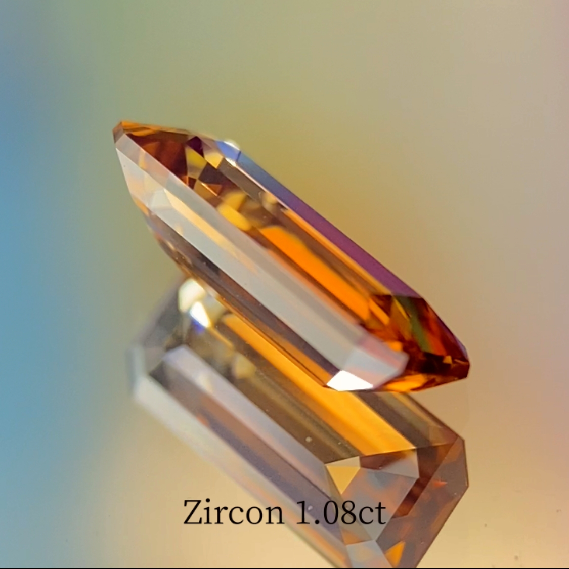 Orange Zircon 1.08ct
