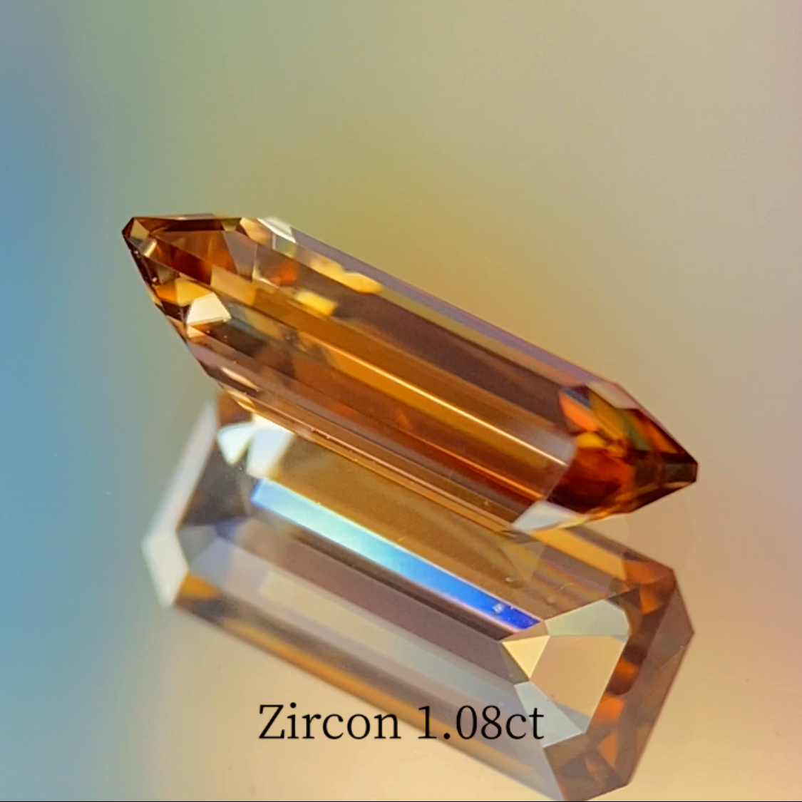 Orange Zircon 1.08ct