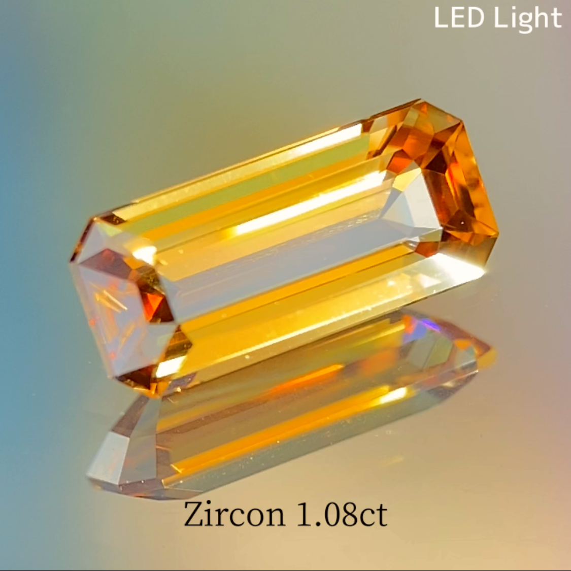 Orange Zircon 1.08ct