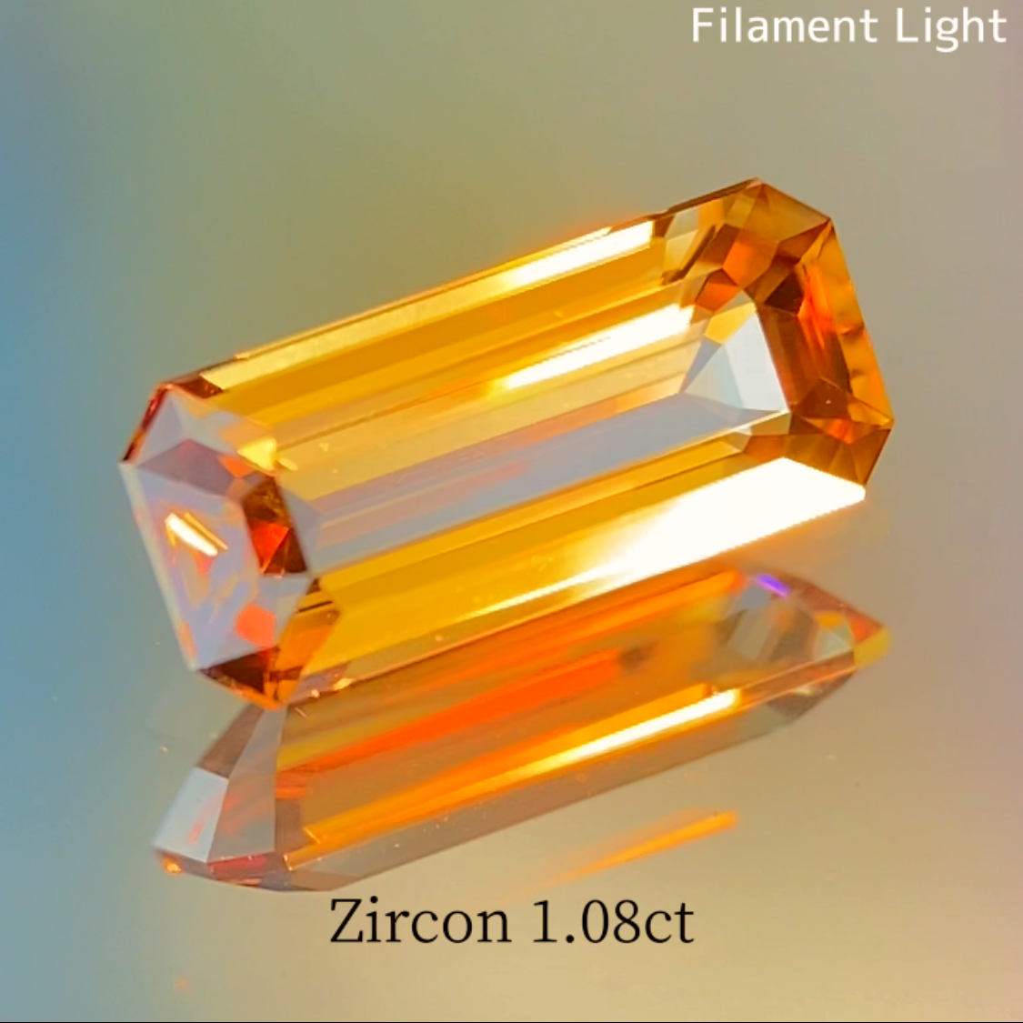 Orange Zircon 1.08ct