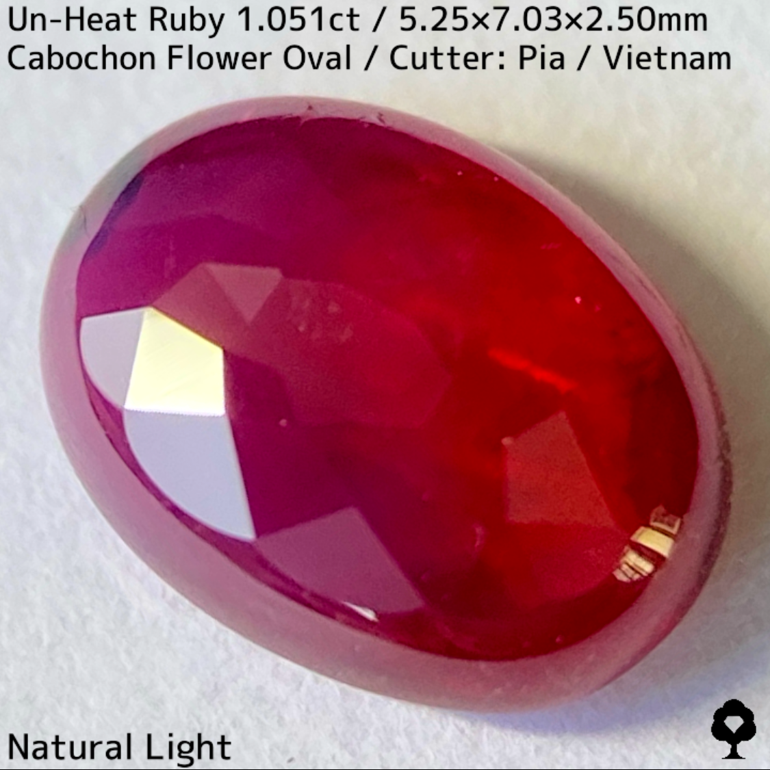 Un-Heat Ruby 1.051ct / Vietnam