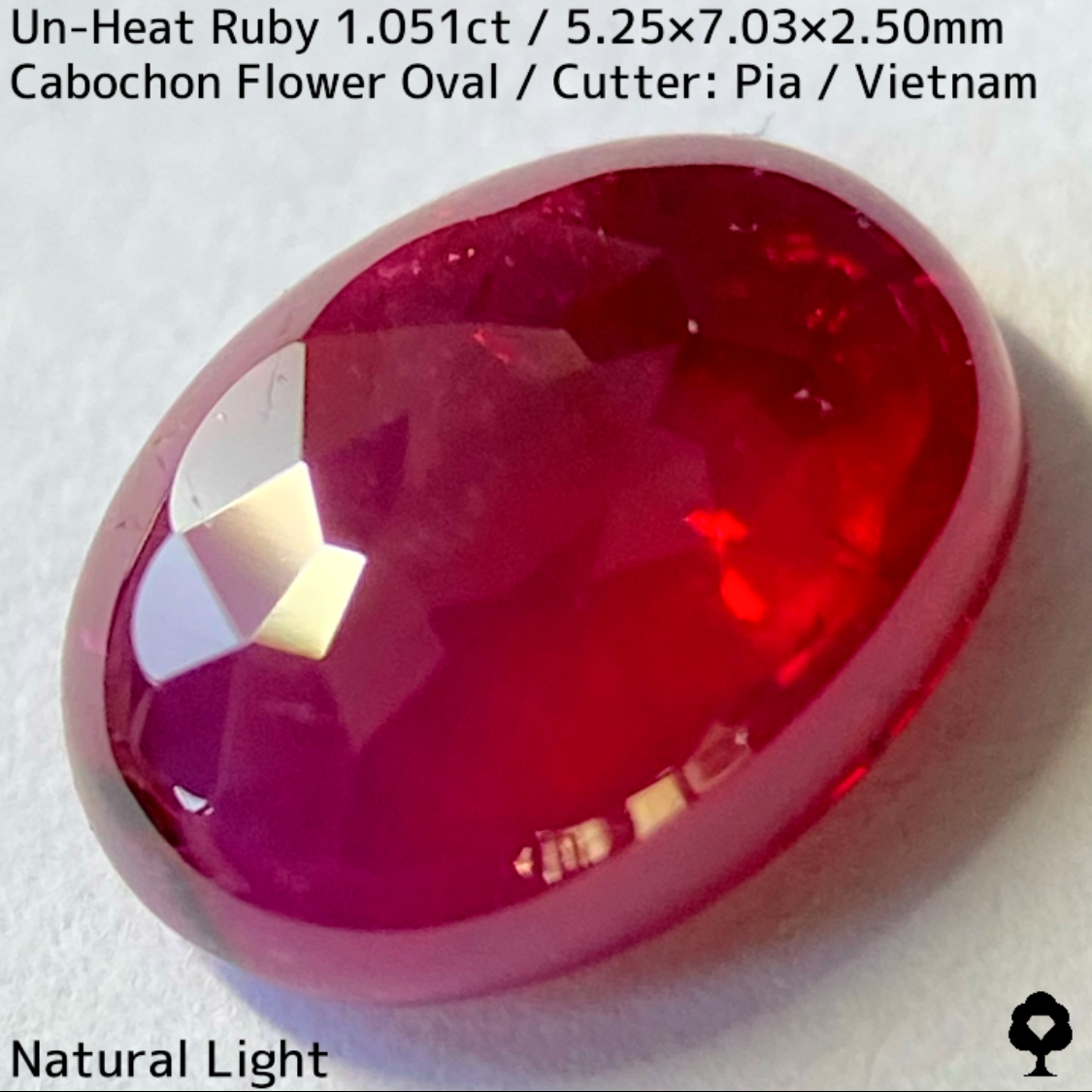 Un-Heat Ruby 1.051ct / Vietnam