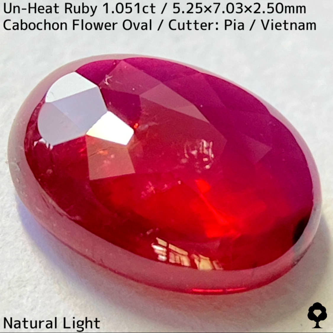 Un-Heat Ruby 1.051ct / Vietnam