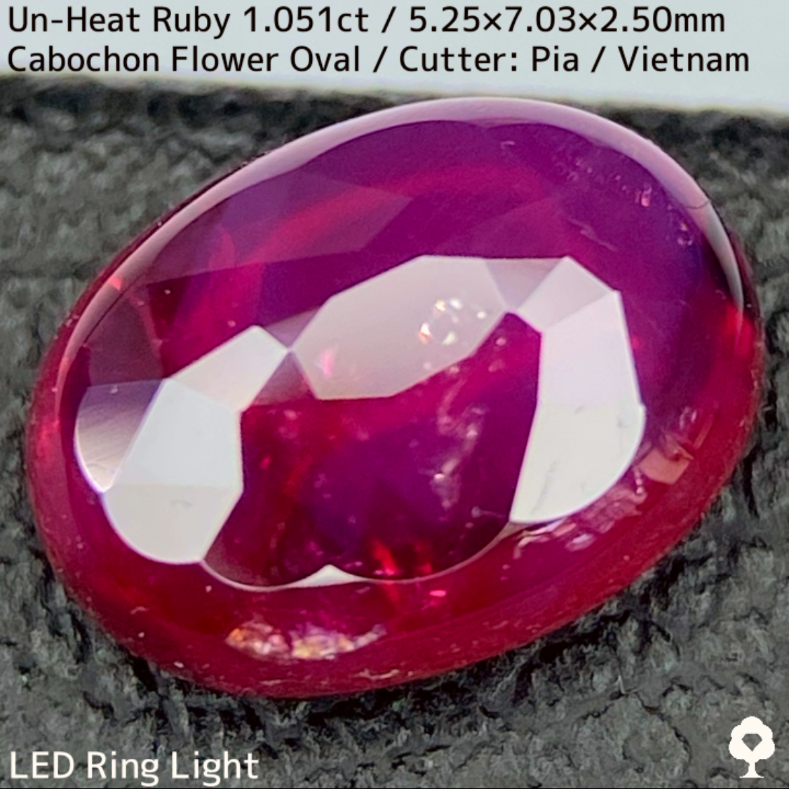 Un-Heat Ruby 1.051ct / Vietnam