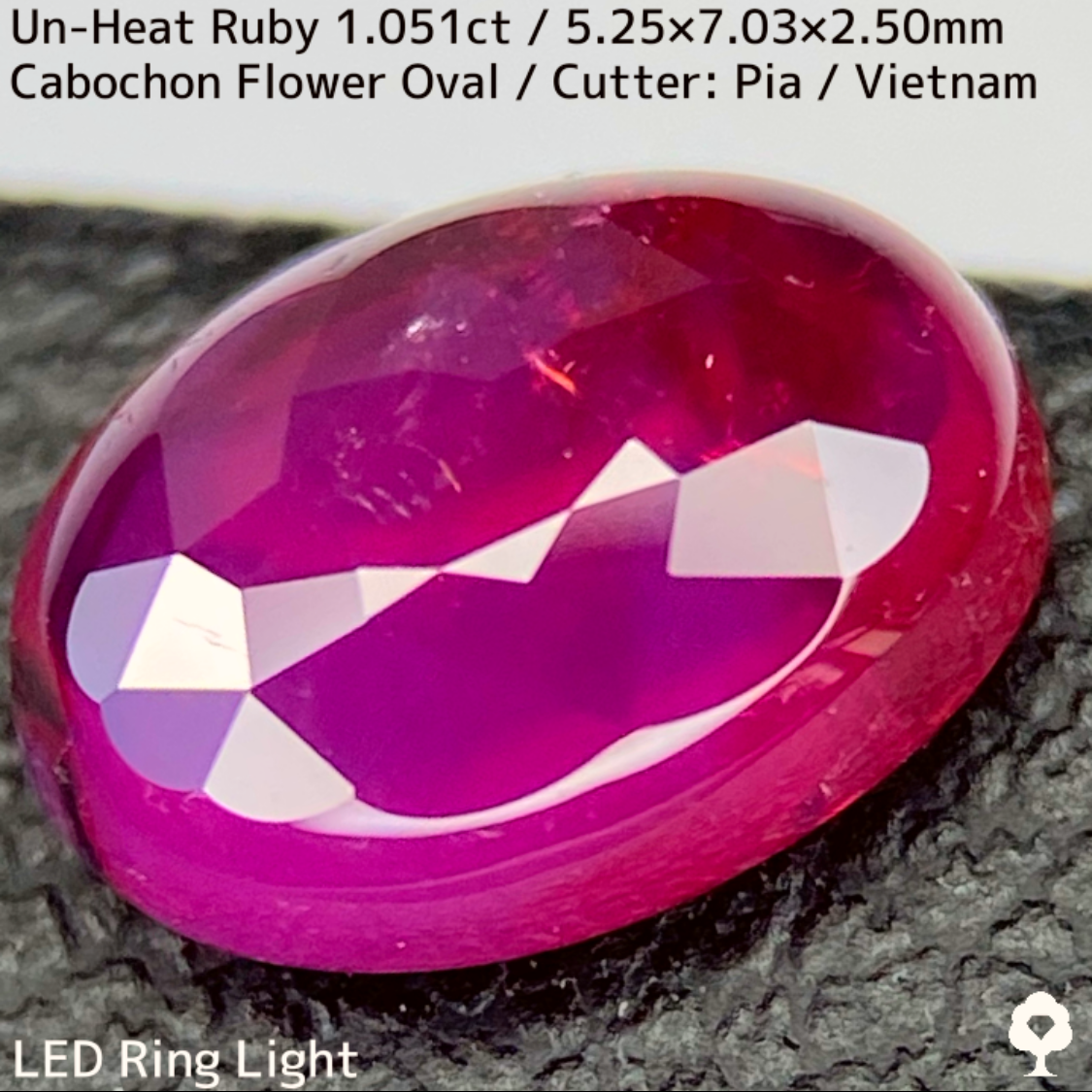 Un-Heat Ruby 1.051ct / Vietnam