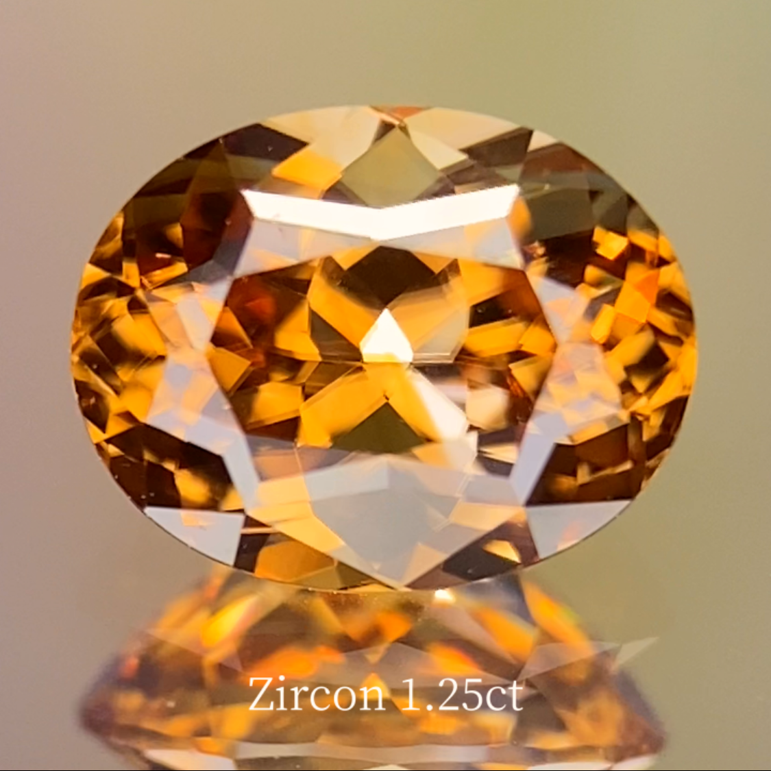 Orange Zircon 1.25ct