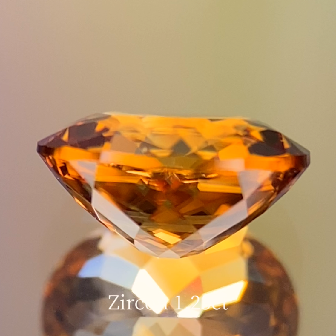Orange Zircon 1.25ct