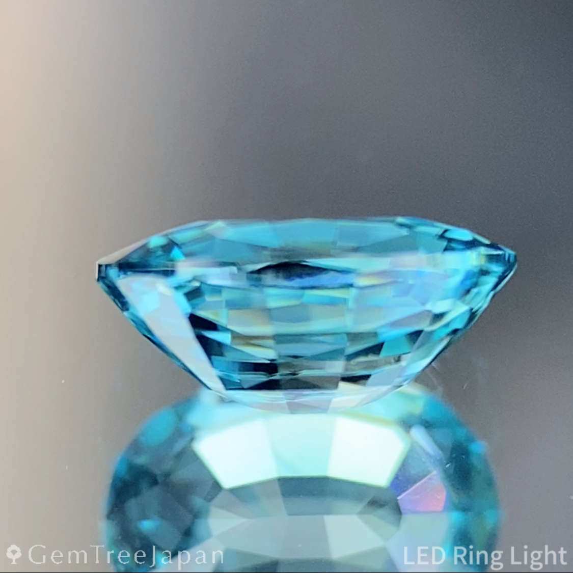 Blue Zircon 1.01ct / Cambodia