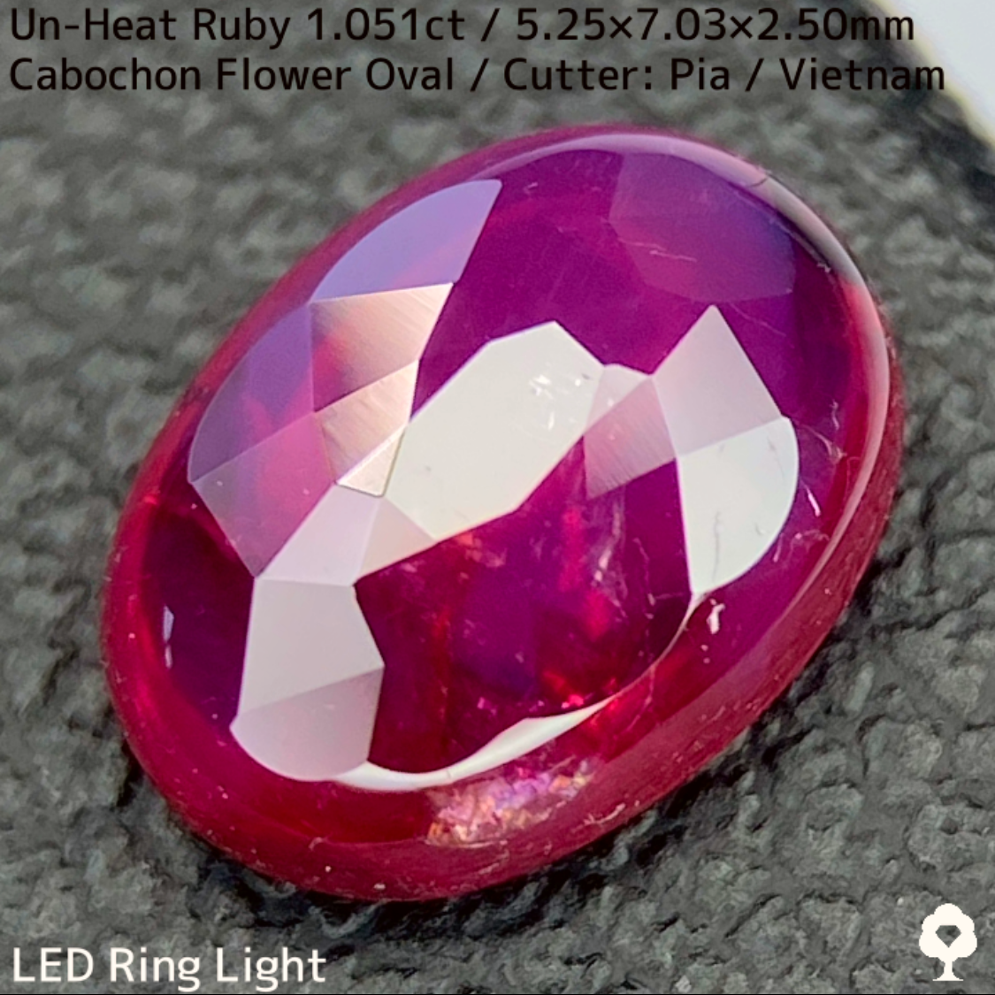 Un-Heat Ruby 1.051ct / Vietnam