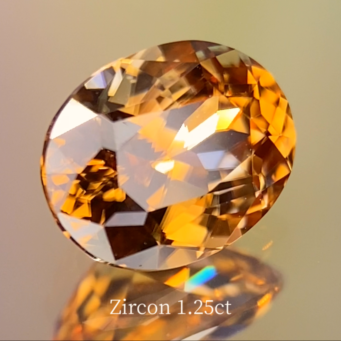 Orange Zircon 1.25ct