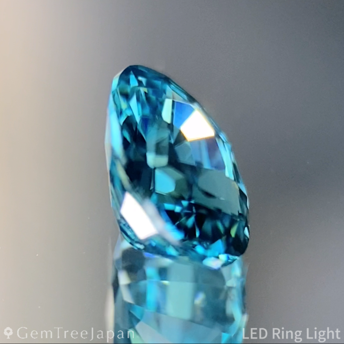 Blue Zircon 1.01ct / Cambodia