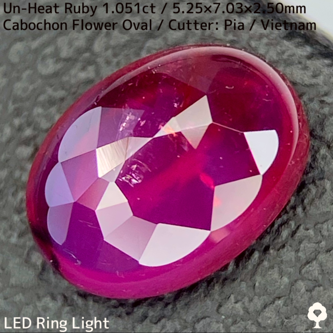 Un-Heat Ruby 1.051ct / Vietnam