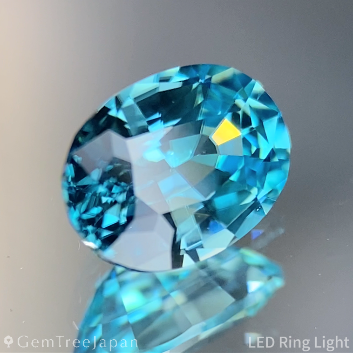 Blue Zircon 1.01ct / Cambodia