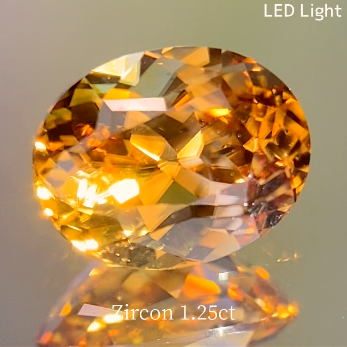 Orange Zircon 1.25ct
